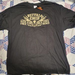 Men's 2XL Sturgis Buffalo Chip T-Shirt - NWT